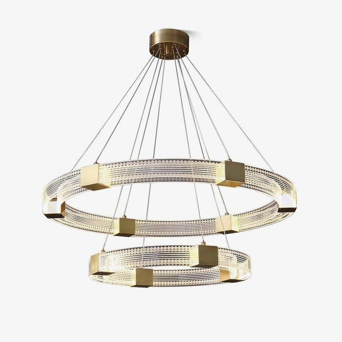 Parallel Ring LED Chandelier - DWHOME