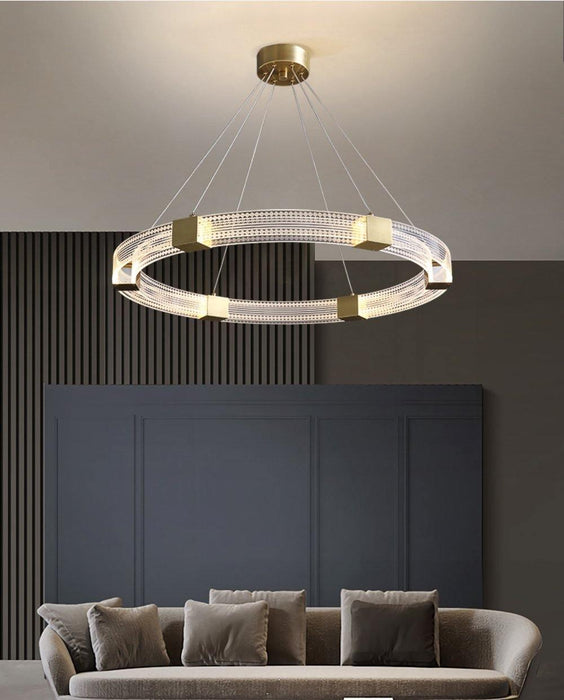 Parallel Ring LED Chandelier - DWHOME