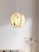 Park Embroidered Textile Pendant Lamp.