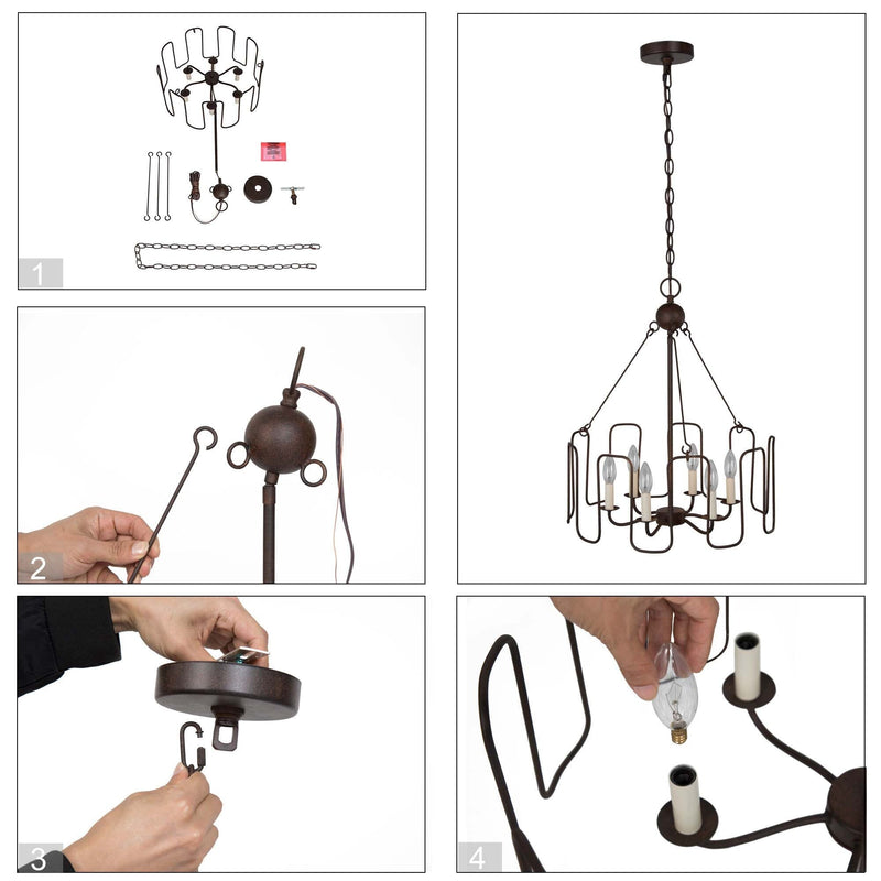 Parmer Chandelier-DWHOME