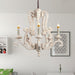 Parrotuncle Wooden Candle Chandelier-DWHOME