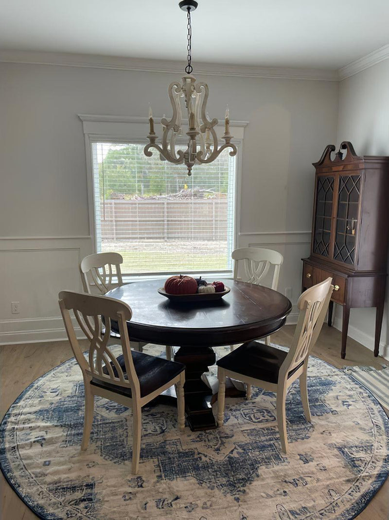 Parrotuncle Wooden Candle Chandelier-DWHOME
