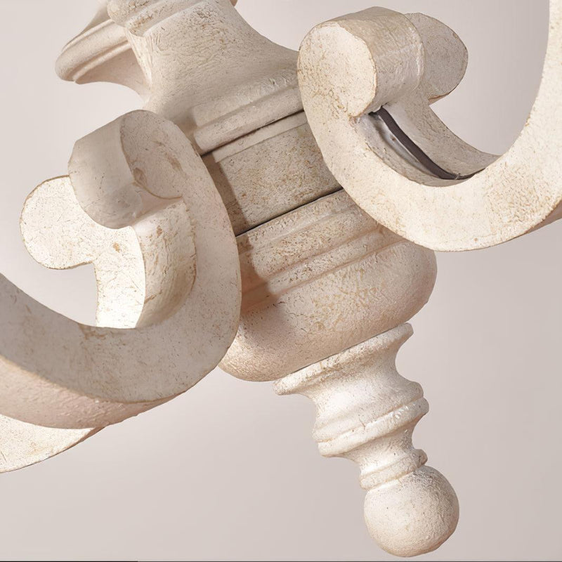 Parrotuncle Wooden Candle Chandelier-DWHOME