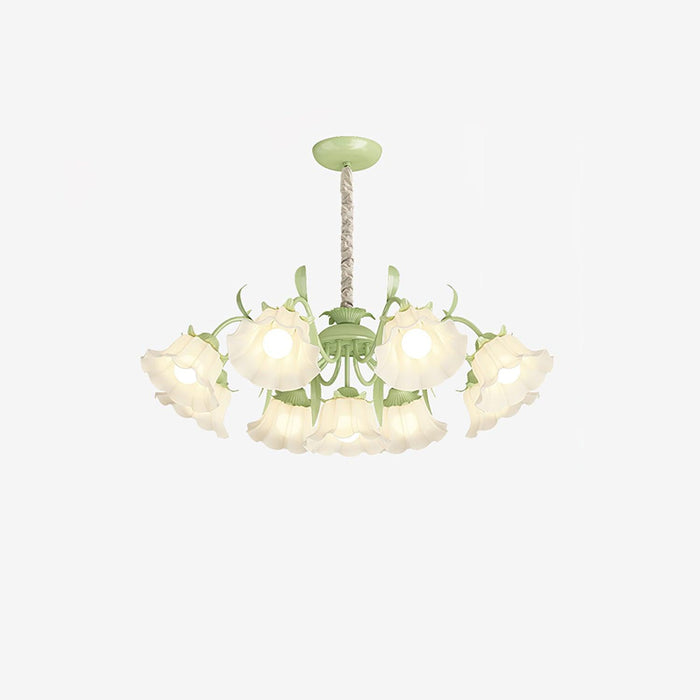 Pastoral Flower Chandelier.