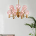 Patricia Glass Chandelier-DWHOME