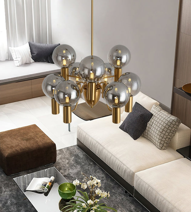 Patricia Glass Chandelier-DWHOME