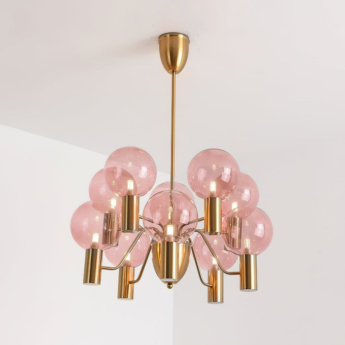 Patricia Glass Chandelier-DWHOME