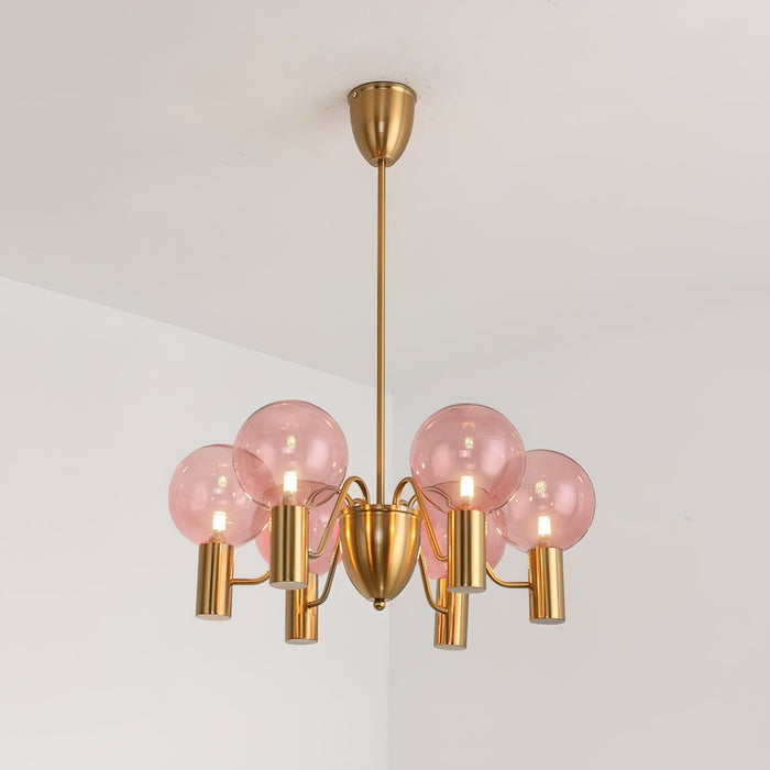 Patricia Glass Chandelier-DWHOME