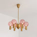 Patricia Glass Chandelier-DWHOME