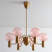 Patricia Glass Chandelier-DWHOME