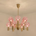 Patricia Glass Chandelier-DWHOME