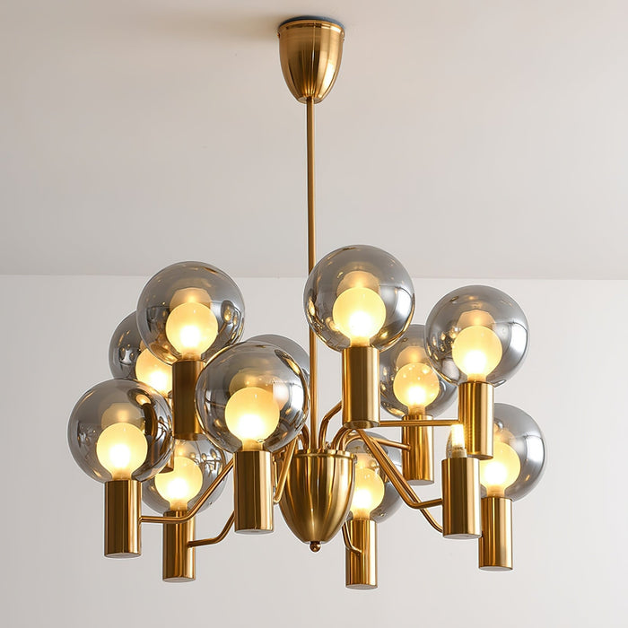 Patricia Glass Chandelier-DWHOME