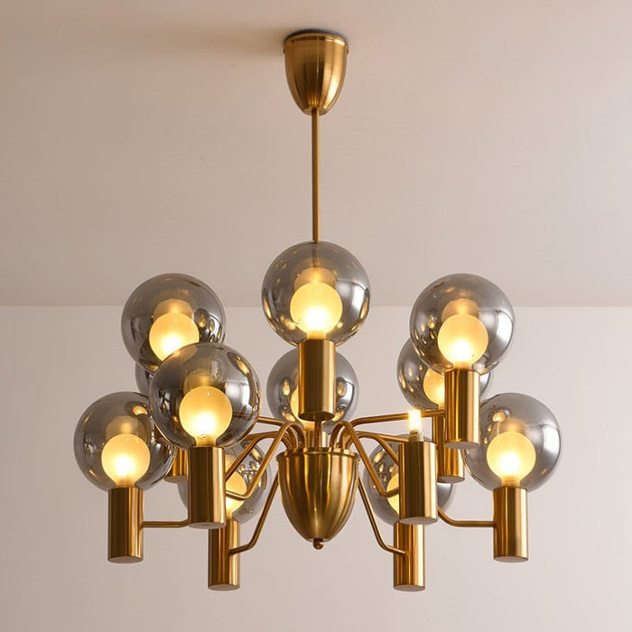 Patricia Glass Chandelier-DWHOME