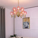 Patricia Glass Chandelier-DWHOME
