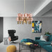 Patricia Glass Chandelier-DWHOME