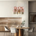 Patricia Glass Chandelier-DWHOME