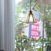 Patterned Glass Pendant Lamp-DWHOME