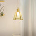 Patterned Glass Pendant Lamp-DWHOME