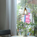 Patterned Glass Pendant Lamp-DWHOME