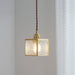 Patterned Glass Pendant Lamp-DWHOME