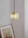 Patterned Glass Pendant Lamp-DWHOME