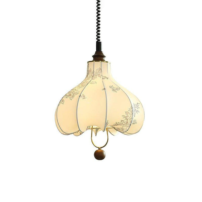 Pear Fabric Pendant Lamp-DWHOME