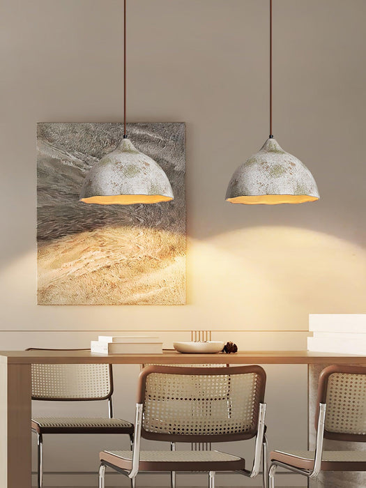 Pear Shape Ceramic Pendant Light-DWHOME