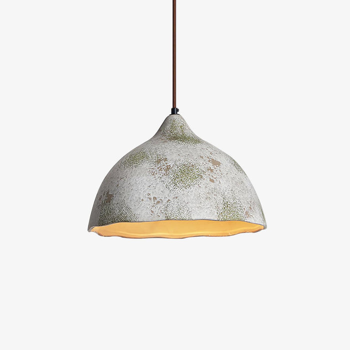 Pear Shape Ceramic Pendant Light.