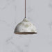 Pear Shape Ceramic Pendant Light.