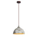 Pear Shape Ceramic Pendant Light.