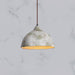 Pear Shape Ceramic Pendant Light.