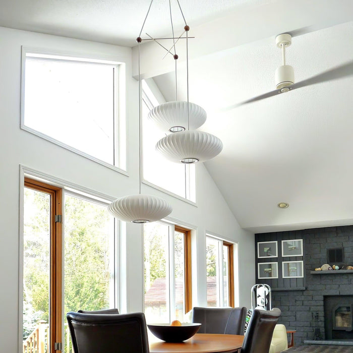 Triple Pear Bubble Pendant Lamp-DWHOME