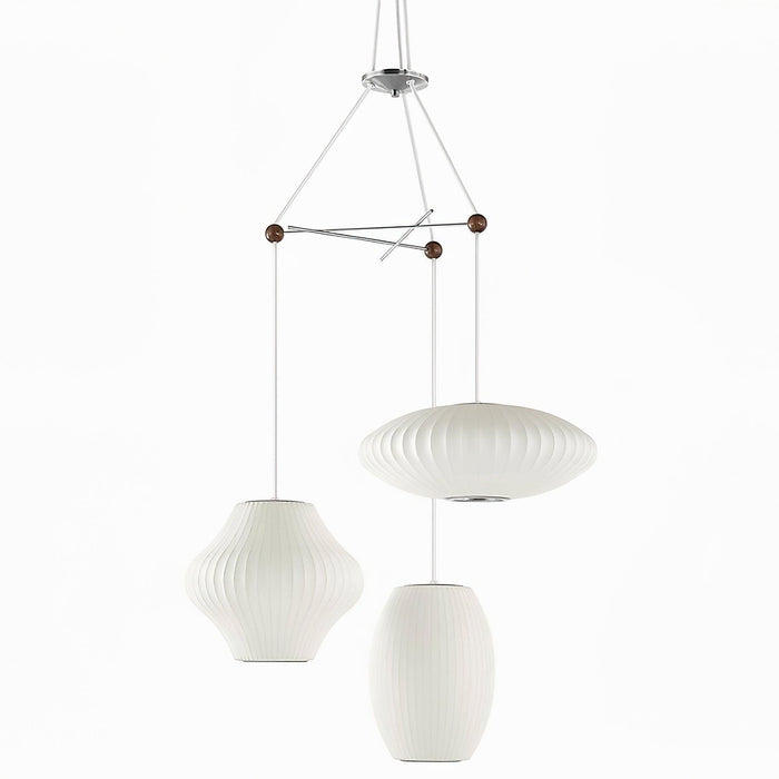 Triple Pear Bubble Pendant Lamp-DWHOME