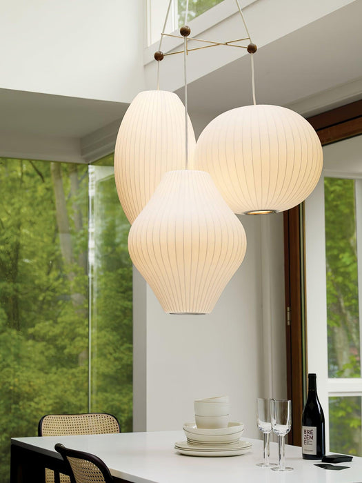 Triple Pear Bubble Pendant Lamp-DWHOME