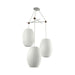 Triple Pear Bubble Pendant Lamp-DWHOME
