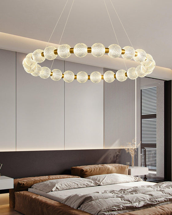 Pearl Chandelier.