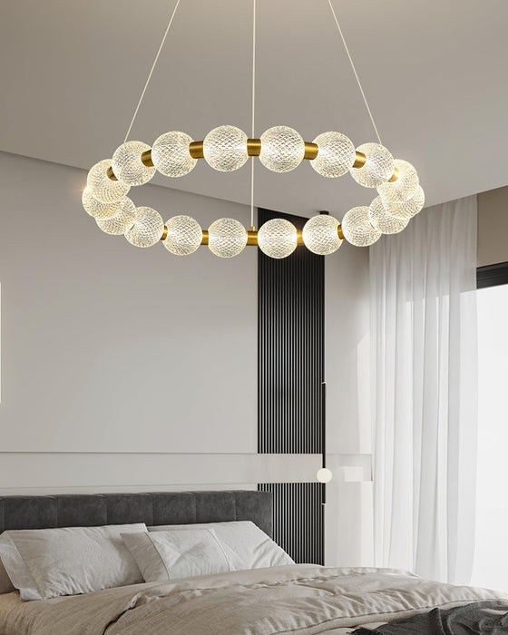 Pearl Chandelier.