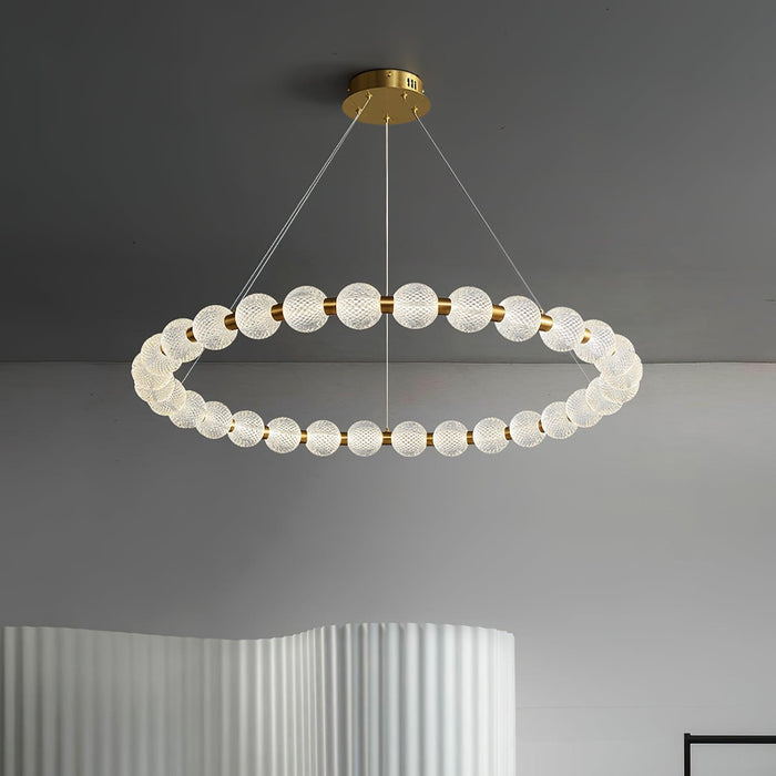 Pearl Chandelier.