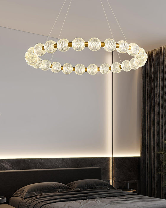 Pearl Chandelier.