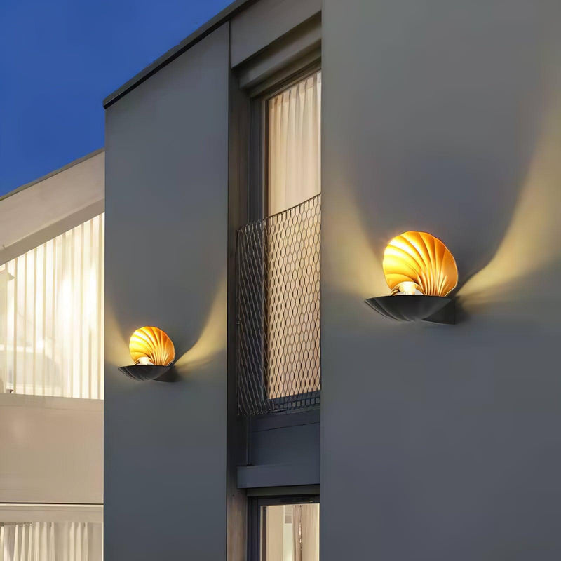 Pearl Clam Wall Light-DWHOME