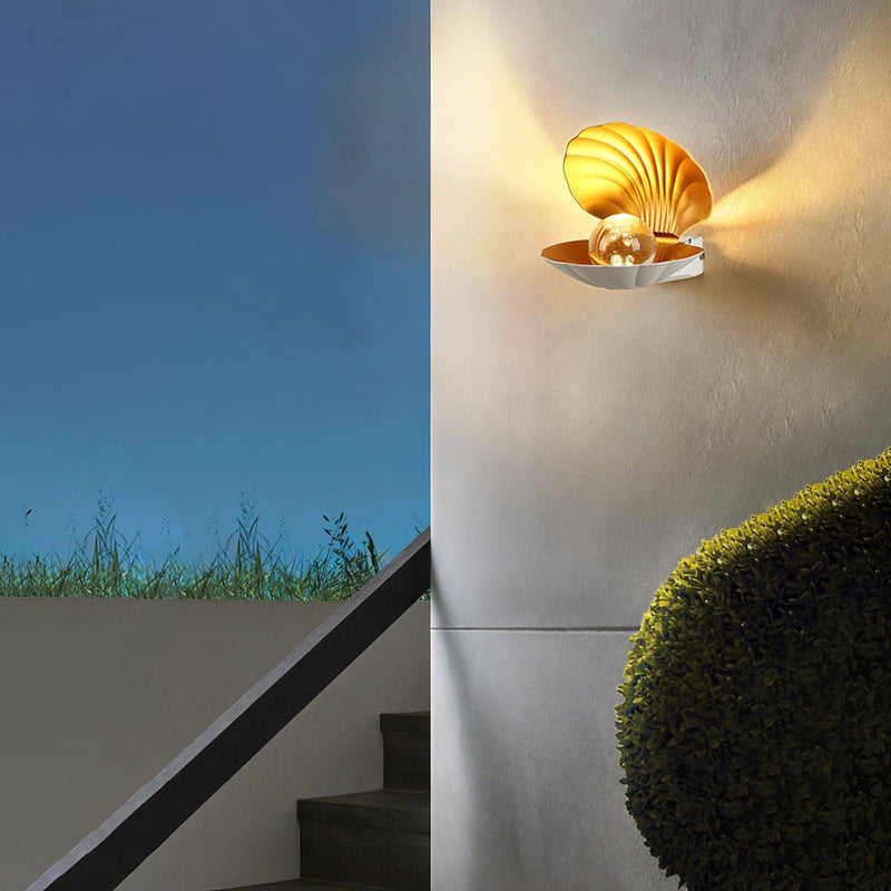 Pearl Clam Wall Light-DWHOME