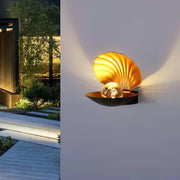 Pearl Clam Wall Light-DWHOME