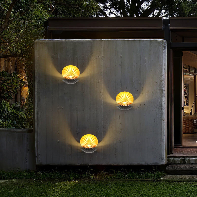 Pearl Clam Wall Light-DWHOME