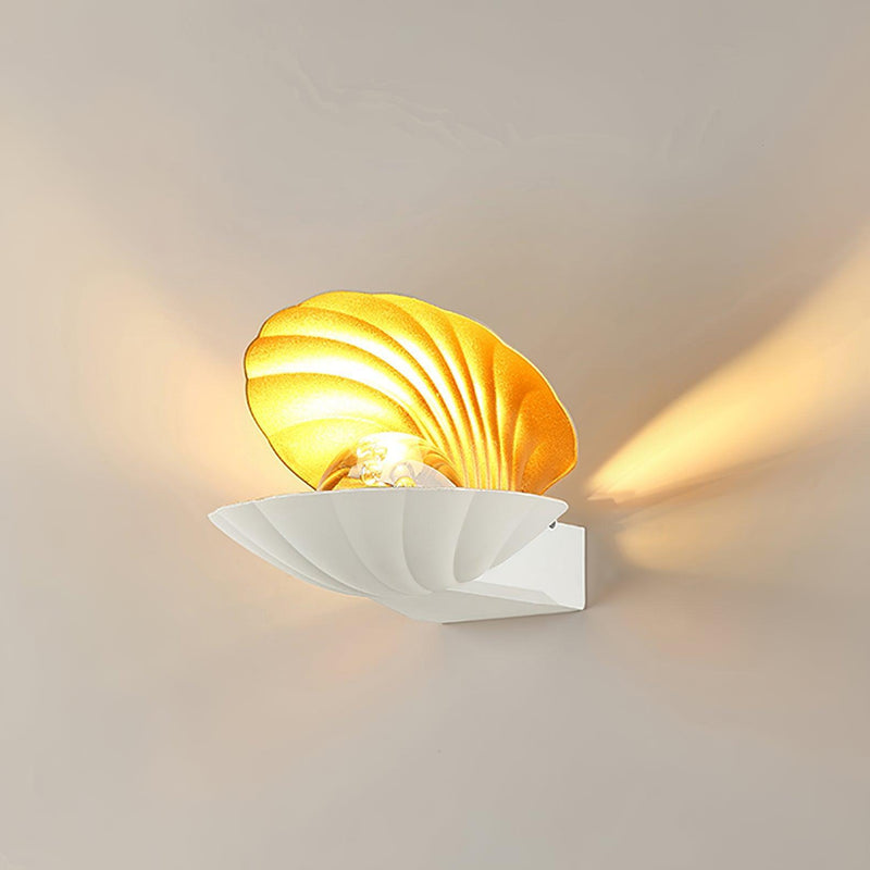 Pearl Clam Wall Light-DWHOME