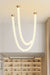 Pearl Glass Necklace Balls Chandelier-DWHOME