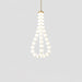Glass Pearl Necklace Chandelier-DWHOME