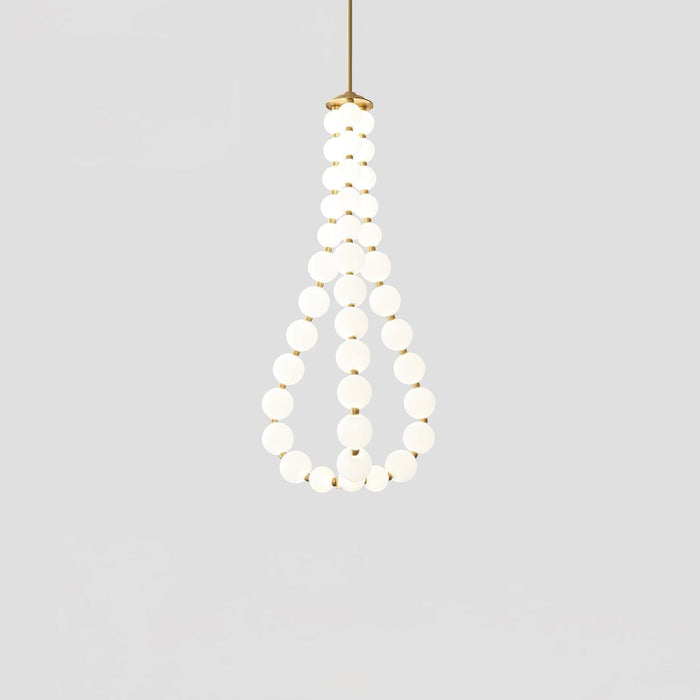 Acrylic Pearl Necklace Chandelier - DWHOME