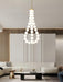 Acrylic Pearl Necklace Chandelier.