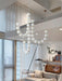 Acrylic Pearl Necklace Chandelier.