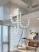 Acrylic Pearl Necklace Chandelier - DWHOME